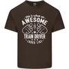 An Awesome Train Driver Looks Like Unisexs Light Cotton TShirt