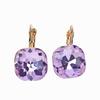 Korea Style Women Square Crystal Rhinestone Trendy Ear Studs Drop Earrings Fashion Wedding Jewelry