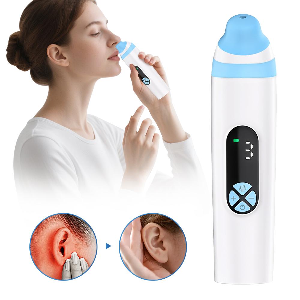 Electric Ear Pressure Reliever Eustachian Tube Unclogger Balancing Ear Pressure Relieve Tinnitus Ear Pressure Relief Device