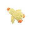 Dog Plush Squeaky Toy Bite Proof Oft Washable Cute Duck Look Stuffed Dog Toy for Home Indoor