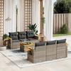 VidaXL Garden Lounge Set with Cushions 7 Pcs, Patio Sofas, Patio Furniture Set, Outdoor Furniture, Grey 3226634