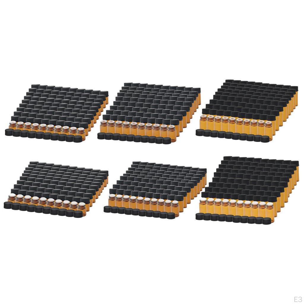 100 Stück Mini Glasflaschen Parfüm Reise nachfüllbar Geburtstagsgeschenke Größe Probe