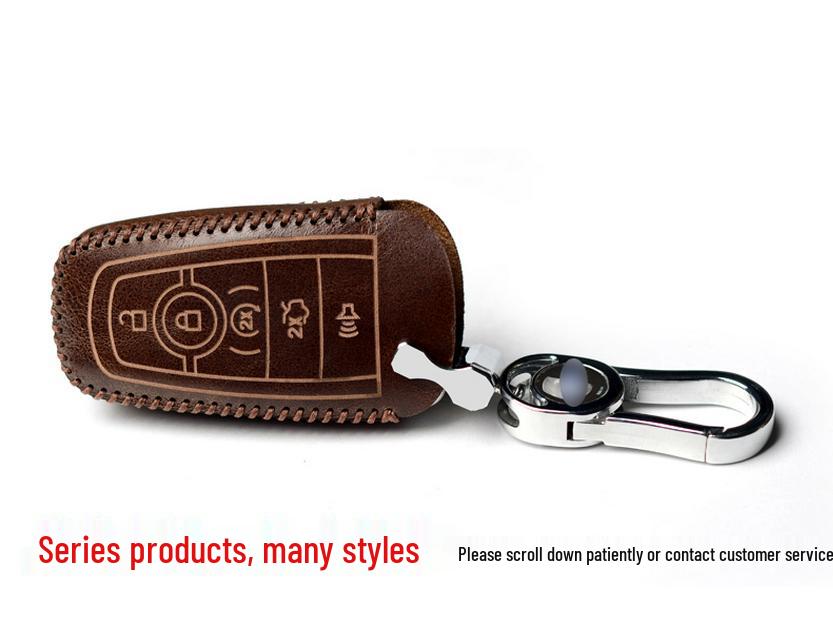 Lincoln Aviator Cowhide Smart Key Cover