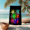 Ultra-Soft Beach Towel with Garten of Banban Theme,Ideal for Pool - Camping, Diving - Perfect Travel Essential, Vibrant Beach Towel.