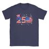 Celebration 250 Anniversary United States Patriotic TShirt Men Amazing Cotton Tees O Neck Short Sleeve T Shirt Plus Size Tops