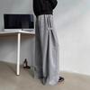 Heavy Structure Sweatpants Men's Spring and Autumn American High Street Pants Straight Wide Legs Drape Versatile Casual Sweatpants