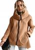 Women's Zip-Up Hoodie Sweatshirt for Spring Warm