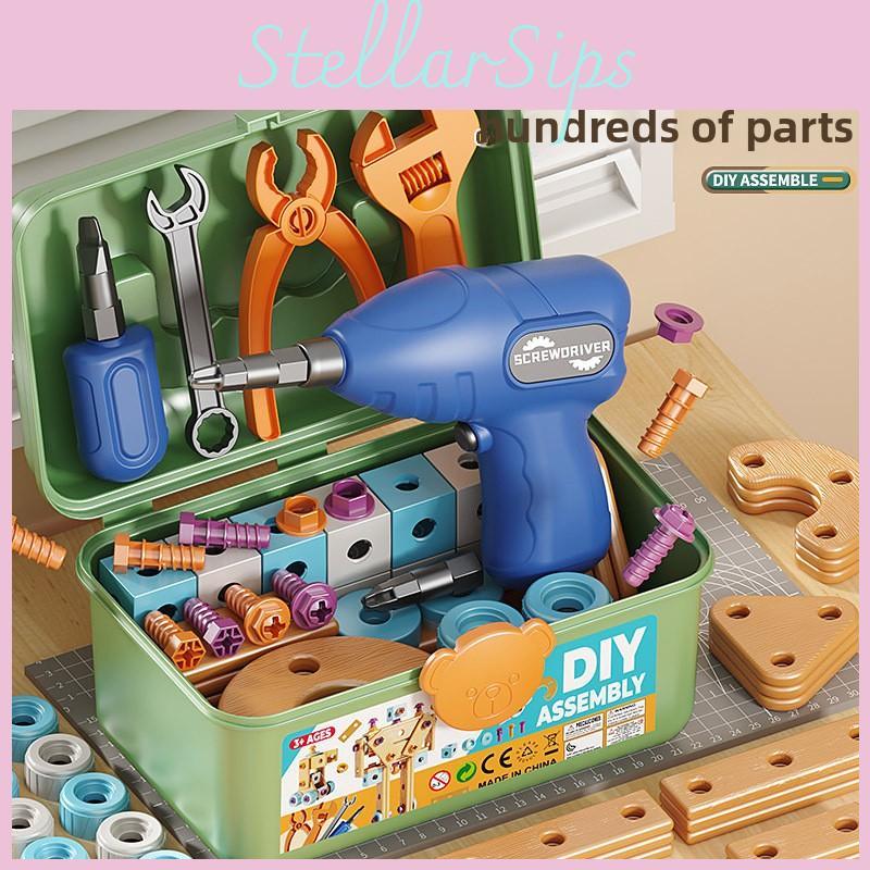 Diy Assembly Toys Repair The Toolbox For Learning Motor Skills Early Education