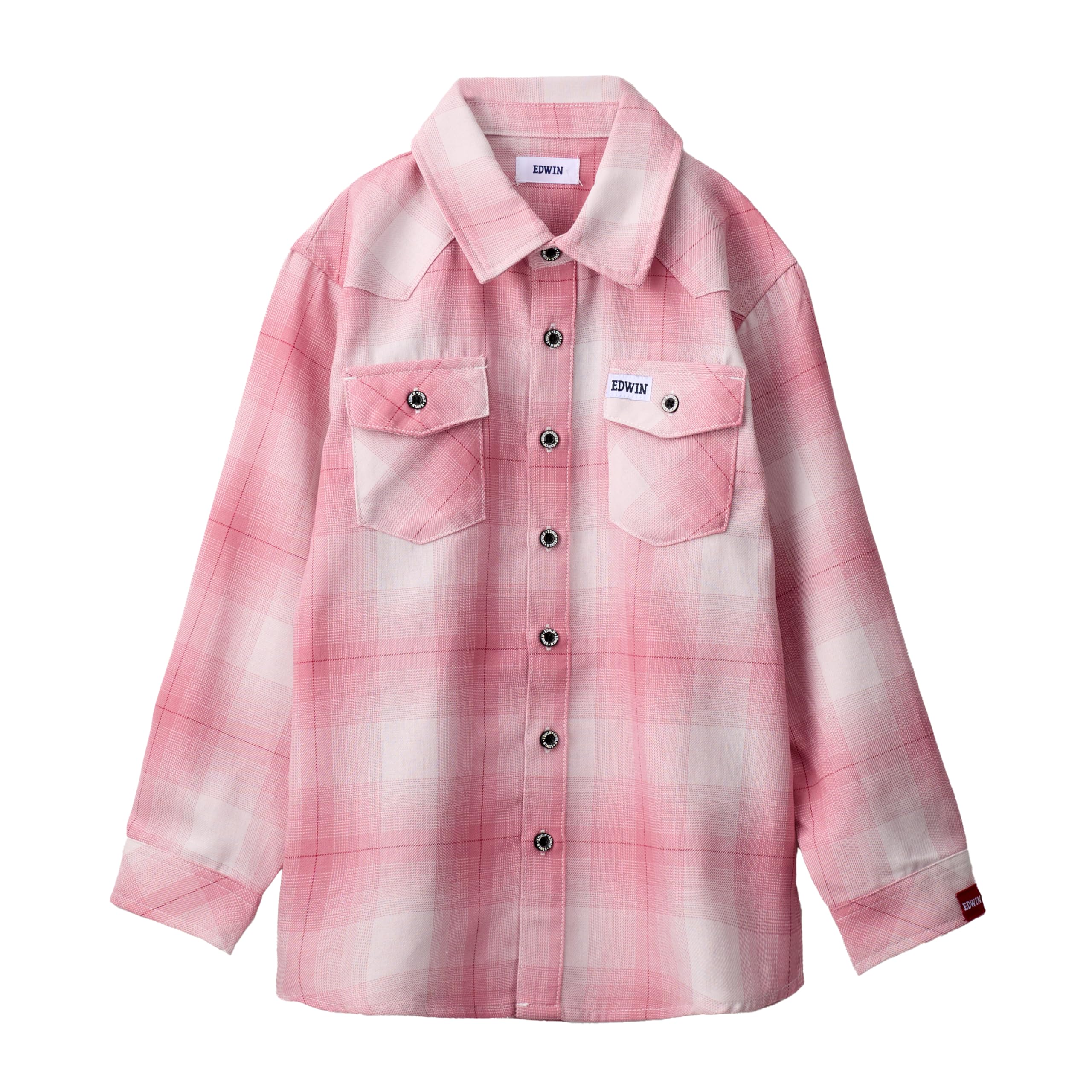 

Edwin Streetwear Омбре Клетка Розовый Детский розовый