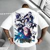 Jujutsu Kaisen Harajuku Itadori Yuji Men and Women 2026 New Summer Vintage T-Shirt Women Streetwear Casual Short Sleeve Tee