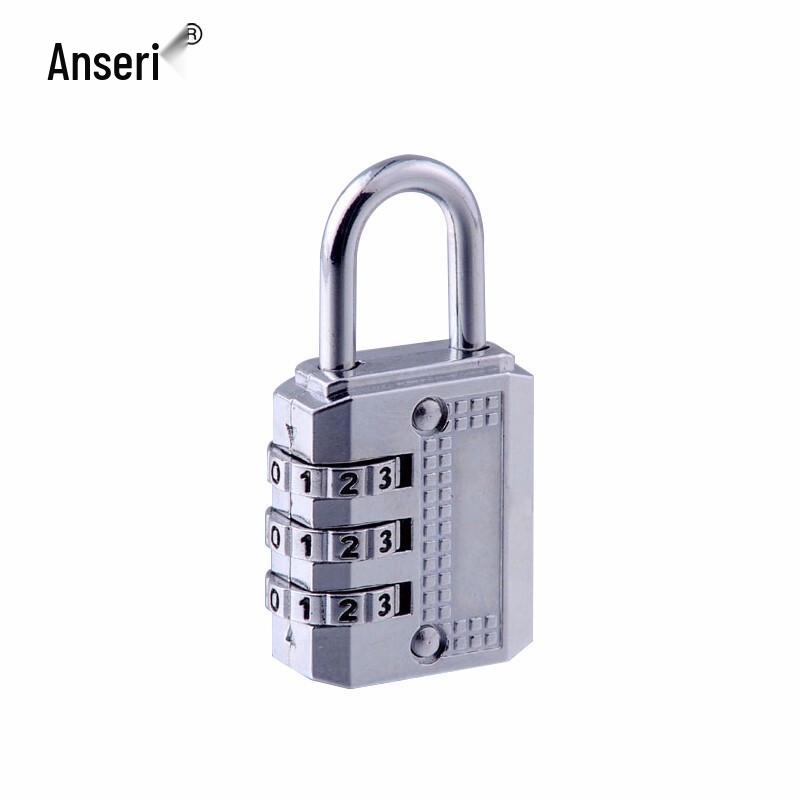 Ansellore 3-Digit Combination Padlock Small