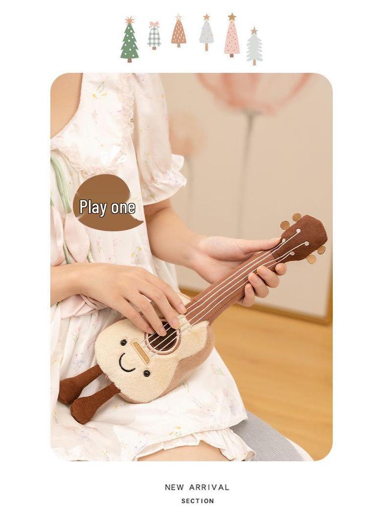Adorable Ukulele Plush Guitar Doll Photo Prop