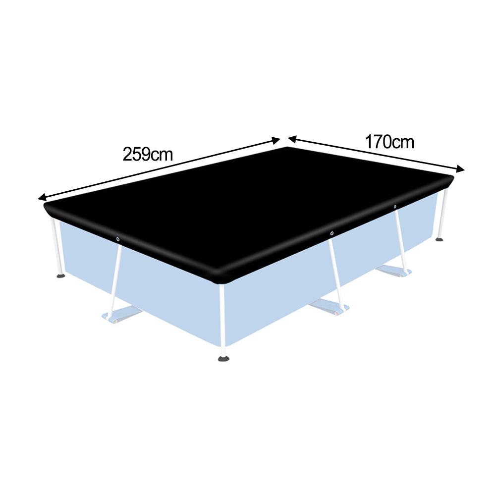 

210D Rectangular Pool Cover Protect Your Rectangular/Oval Frame Pool Dustproof Cover Protection Cover Parts