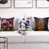 Mission Santa 2025 Cartoon cushion cover Pillow Cover Decoration Room Home Sofa living Office Car Nordic Simplicity