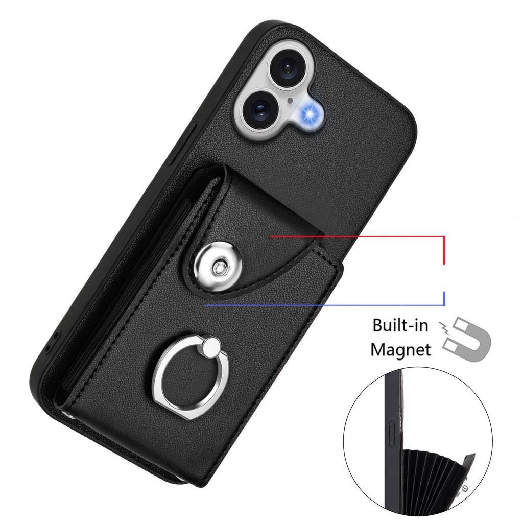 For iPhone 17 Case YB Leather Coating Series