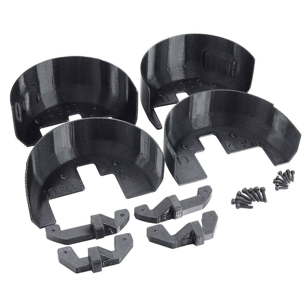 MJX10303 Simulation Front Rear Fenders Fender Lining For Mjx 10303 Hyper Go 1/10  High Speed Drift RC Car Upgrade Part