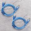 2Pcs Extension USB 2.0 Cable Male To Female Extender Data Adapter Cord 1.5Meters