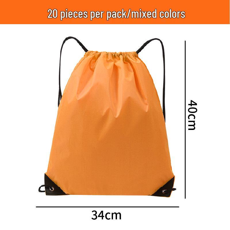 

Водонепроницаемый рюкзак на шнурке для занятий спортом на открытом воздухе - Портативная и прочная сумка для тренажерного зала 34x40 cm