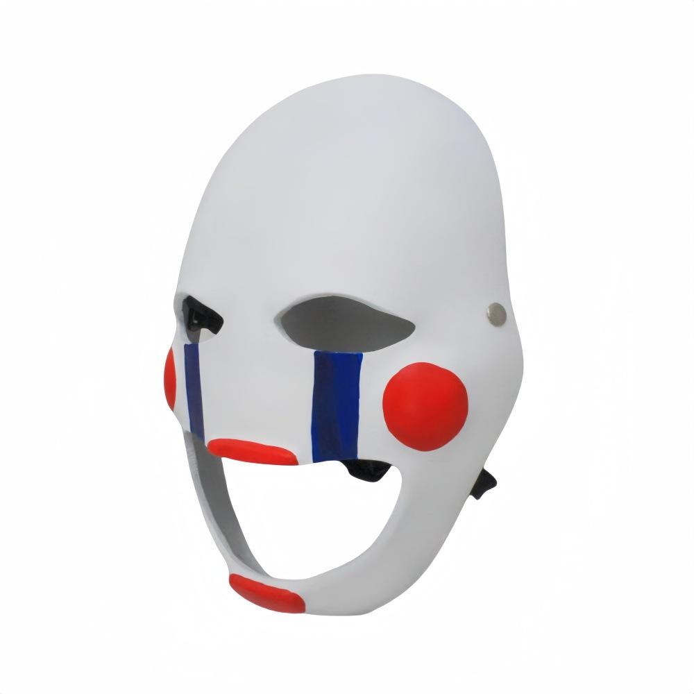 Halloween Die Puppenmaske Rotes Blaues Gesicht Boutique Harz Clown Joker Masken Five Nights Horror Cosplay Requisite Party Sammelobjekt Dekorieren