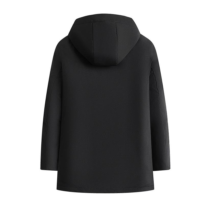 Neuer Winterstil Zobel Samt Parka Papa Kleidung Mittelalter Herrenjacke Plus Futter Baumwolljacke