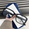 TR90 Square Ladies Reading Glasses Ultra-light Large Frame Anti-blue Light Optical Prescription Glasses Frame Female YC1279