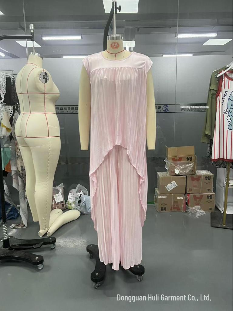 2025 Euro-America Style Solid Raglan Sleeve Top & Ruched Straight-Leg Pants Set