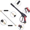 3000 PSI Pressure Washer Gun Power Washer Spray Gun Kit with Universal M22 Connector and 5 Quick Connect nozzles for Generac Briggs Craftsman