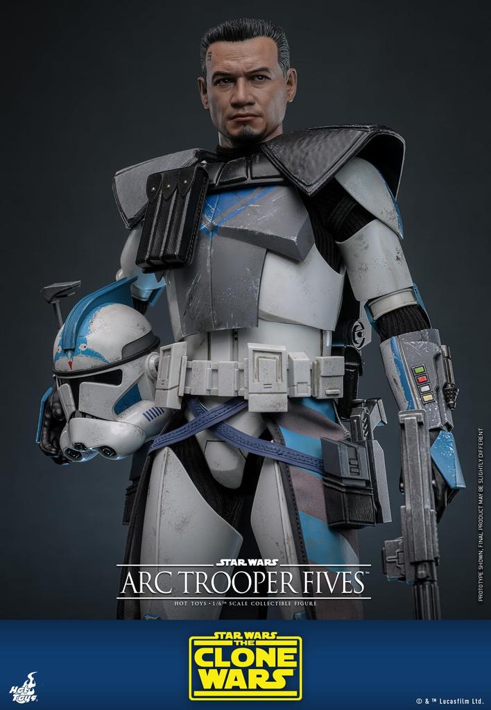 TV Masterpiece Star The Clone Wars ARC Scale Figure Wars Trooper/Fives 1/6