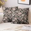 Pieces Vintage Cherry Blossom Floral Throw Pillow Covers Pattern Cushion Cover Suitable for Sofa Bedroom Car Pillow Cover
