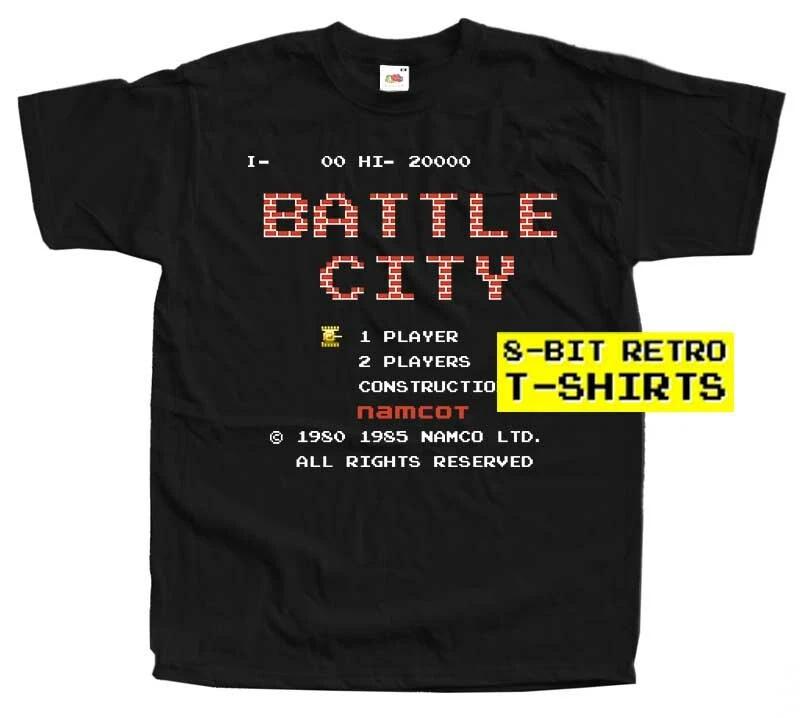 Battle City STREET SCREEN NES GAME MEN T SHIRT All sizes S-5XL 100% COTTON 4XL