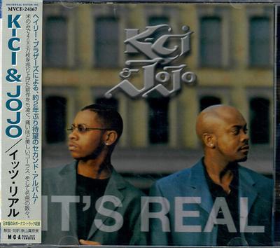 CD K-CI & JOJO - It's Real MVCE24167 MCA Records 1999 Japan ObiRap & Hip-Hop/R&B Used