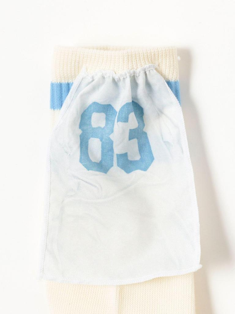 Beams Boy Women's Football Sports Socks, OFF_WHT - 13430384629