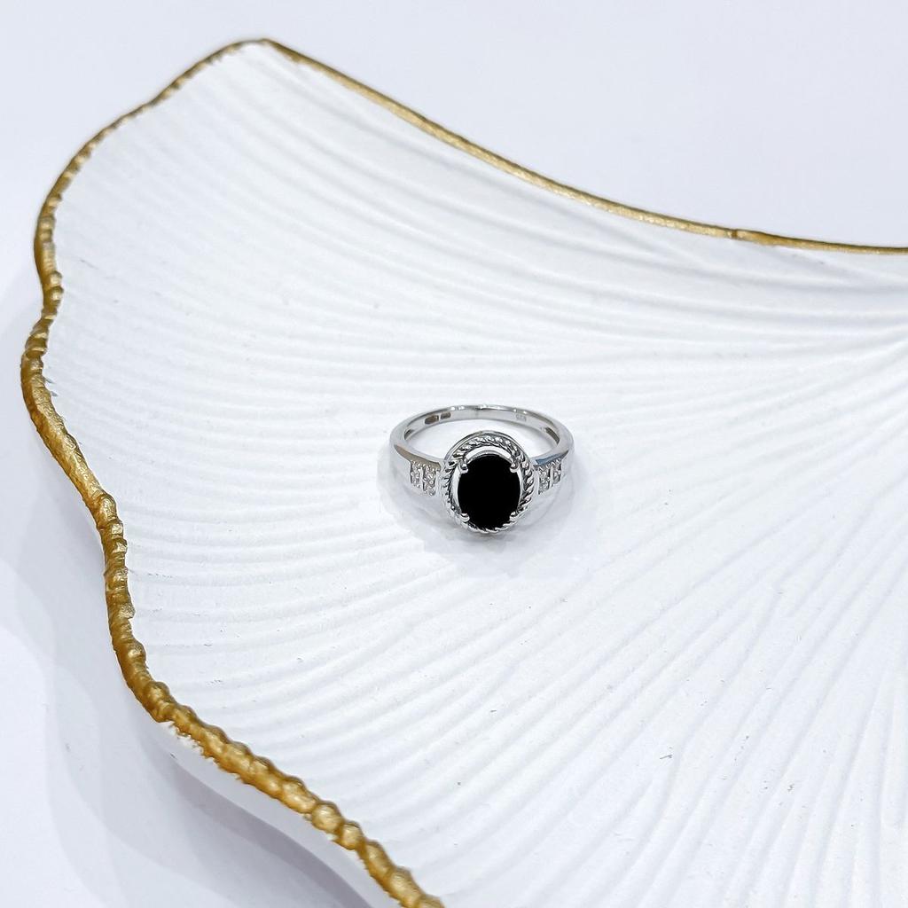 Серебряное кольцо с натуральным сапфиром 2.602ct, фианитами, вес изделия 3,57 гр (2162766)