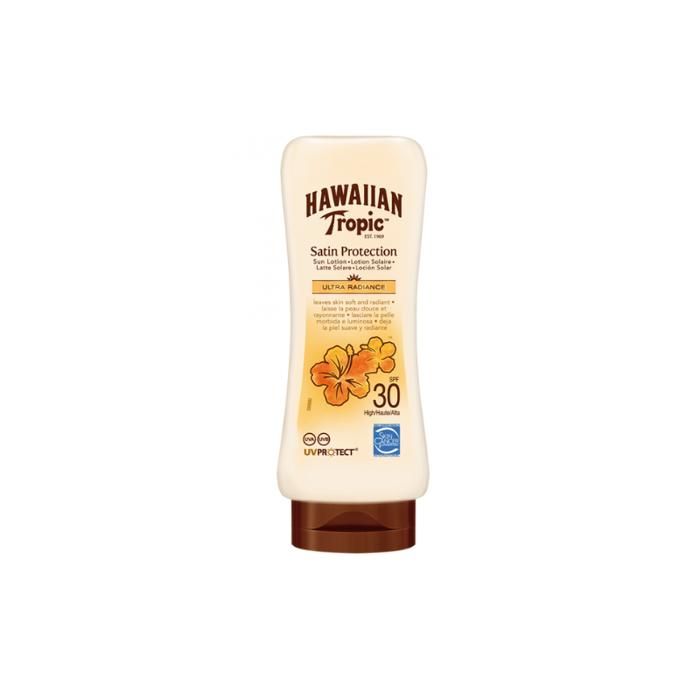 Hawaiian Tropic Satin Protection Lotion Solaire SPF30 180 Ml