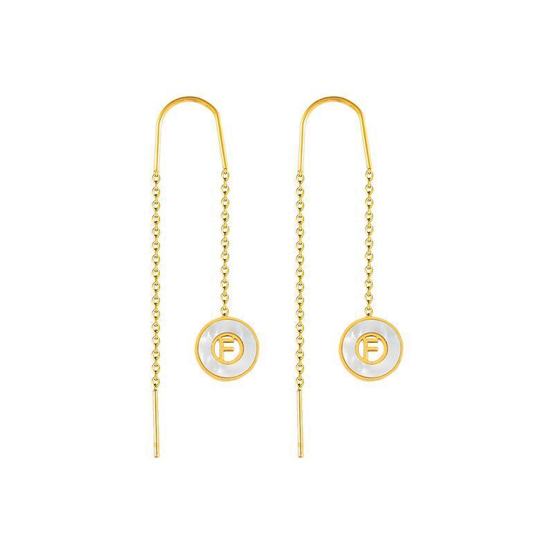 Women's Simple Heart and Butterfly Pearl Earrings - Titanium Steel Ear Wire for Fashionable Commute