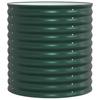 Elevated Planter Box Green 80 X 80 X 81 Cm Steel
