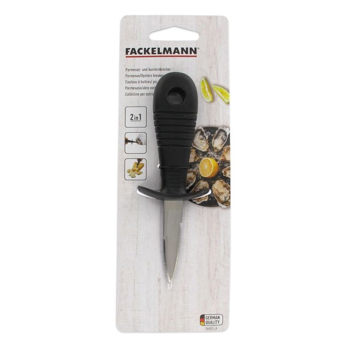 Couteau à huîtres inox 14 cm fackelmann