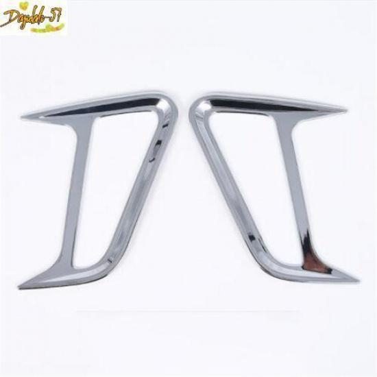 For Hyundai KONA Encino 2018- Chrome Side Light Turn Signal Lamp Cover Trim