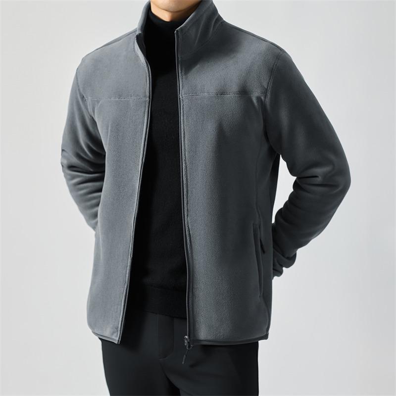 2025 Autumn/Winter Plus Velvet Fleece Jacket: Thick, Warm, Perfect Inner Layer for Shell Jackets