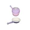 Dibolang Paradise Baby Food Cookware Set - 20cm Milk Pot & Frying Pan