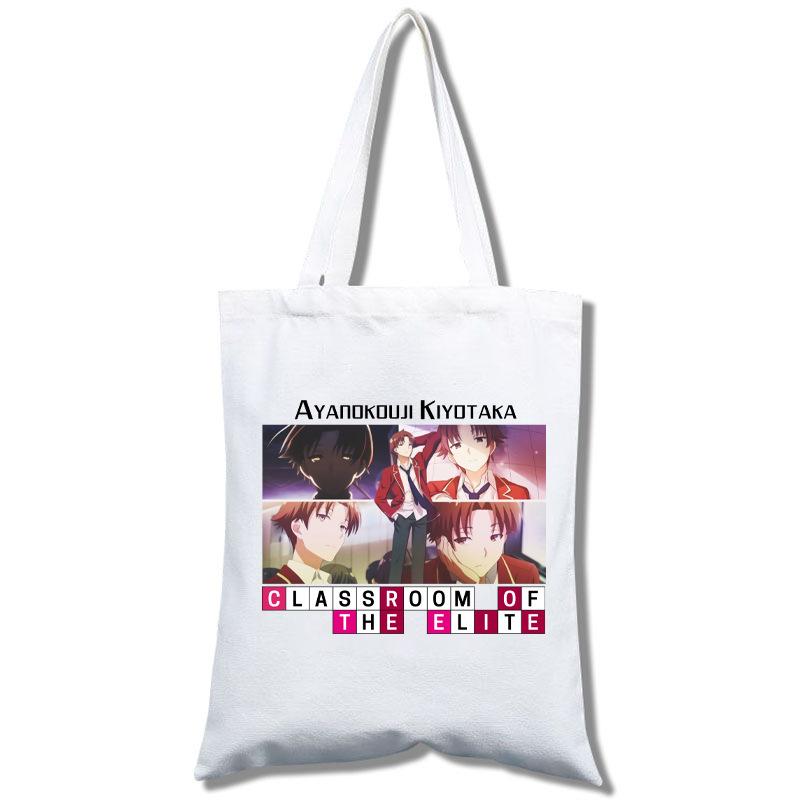 Student Shopping Mobile Phone White Canvas Portable Messenger Bag Female