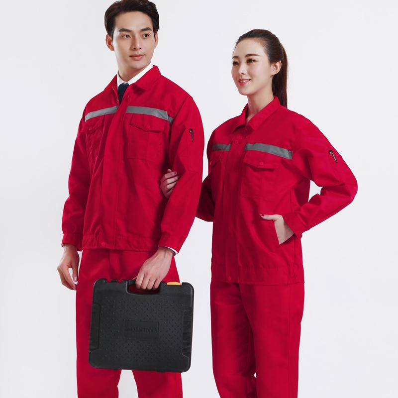 Customizable Autumn/Winter Workwear Jacket with Logo for Auto Repair Workshop