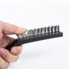 9-Inch Industrial Steel Wire Brush with Plastic Handle for Rust and Stain Removal
