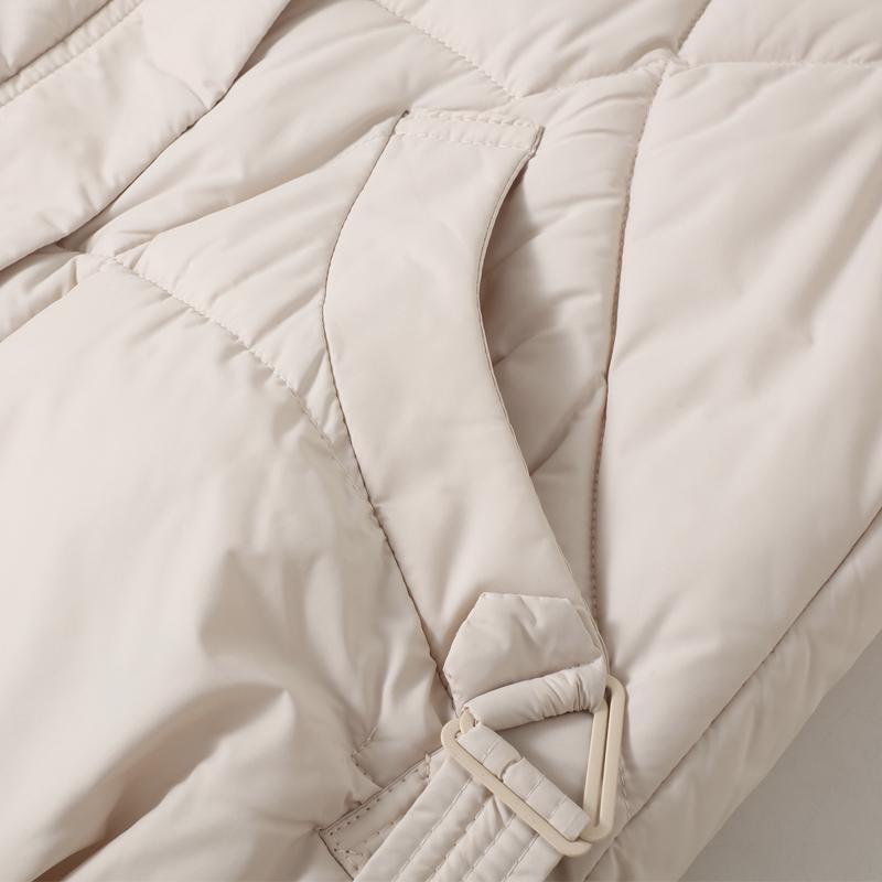 Moda Zima Krótka Kamizelka Kobieta Płaszcze Gruba Ciepła Bez Rękawów Parka Damskie Kurtki