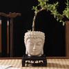 Durability Light weight Resins Buddhas Statue Flower Pot Ideal For Home Office Balcony Plant Decorations