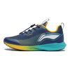 Li Ning Juventude Infantil Tendência Esportiva Absorção de Choque Rebote Leve Antiderrapante Cano Baixo Tênis de Corrida Tênis de Corrida Infantil Azul-Céu YKFS098-5
