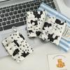 Cute Design Coin Purse Simplicity Style Catoon Pattern Korean Fashion Wallet Portable Size Multi-layer Card Holder For Girls