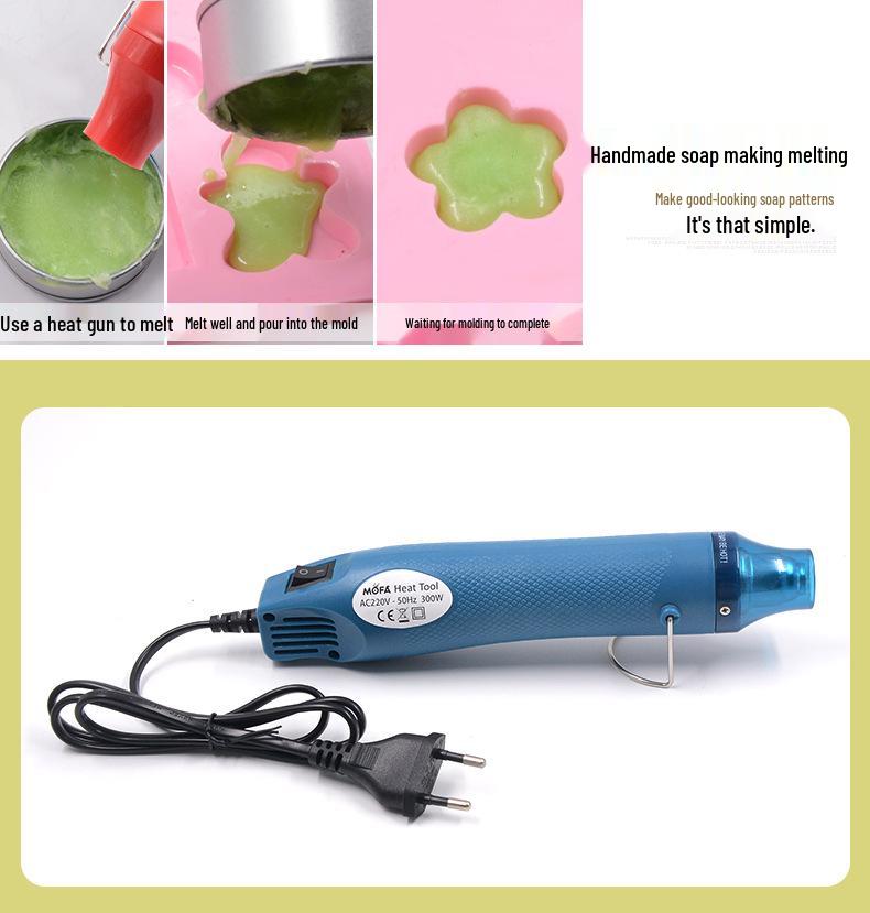 Polymer Ton & Präge Heißluftföhn - 110V/220V/230V für DIY Bastelarbeiten