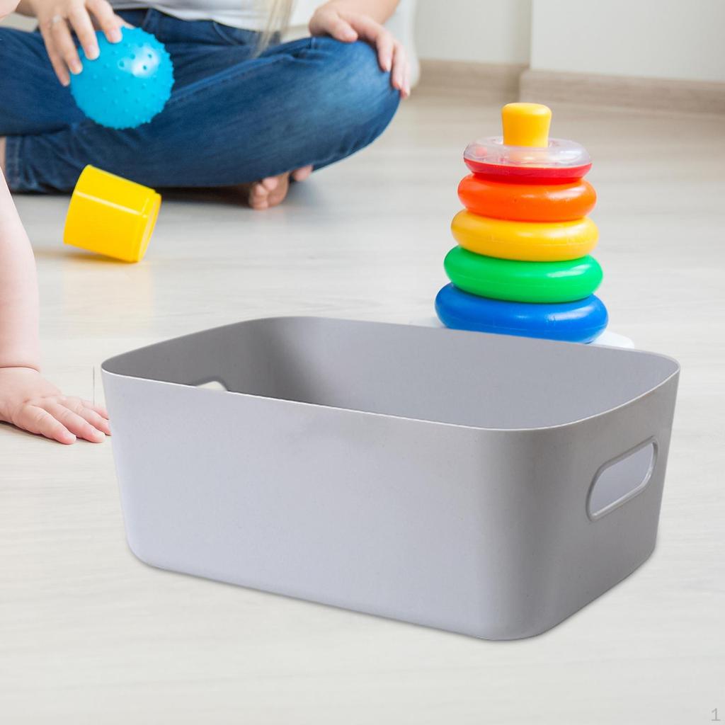 Cosmetics Case Organizer Bathroom Storage Box Durable Desktop Modern Makeup Vanity Holder Table