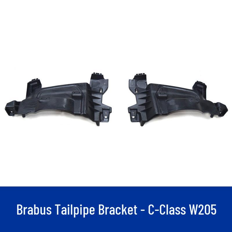 Compatible Mercedes-Benz Brabus Tailpipe for C-Class W205, E-Class W212/W213, S-Class W222 Exhaust Modification